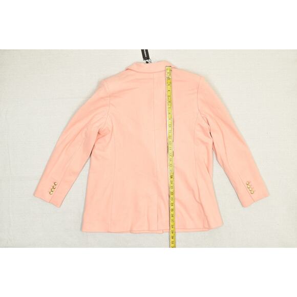 NEW Express Women's Peach Double Breasted Blazer Regular Size XL New w/ Tags - Picture 7 of 8